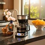 Cafetera Programable PICM12PN de 12 Tazas con Pantalla Digital