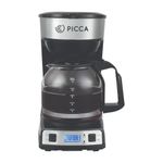 Cafetera Programable PICM12PN de 12 Tazas con Pantalla Digital