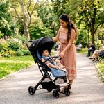 Travel System Argus Compacto con Porta Bebé Color Azul