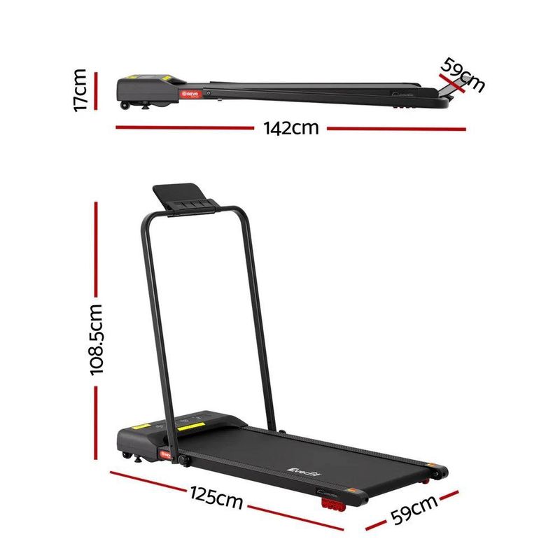 Walkingpad con Barra Ajustable para Caminar en Casa con Pantalla LCD