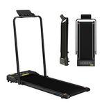 Walkingpad con Barra Ajustable para Caminar en Casa con Pantalla LCD