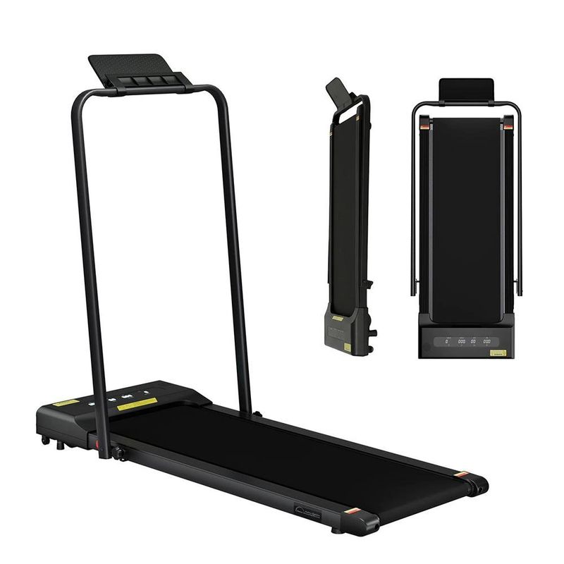 Walkingpad con Barra Ajustable para Caminar en Casa con Pantalla LCD
