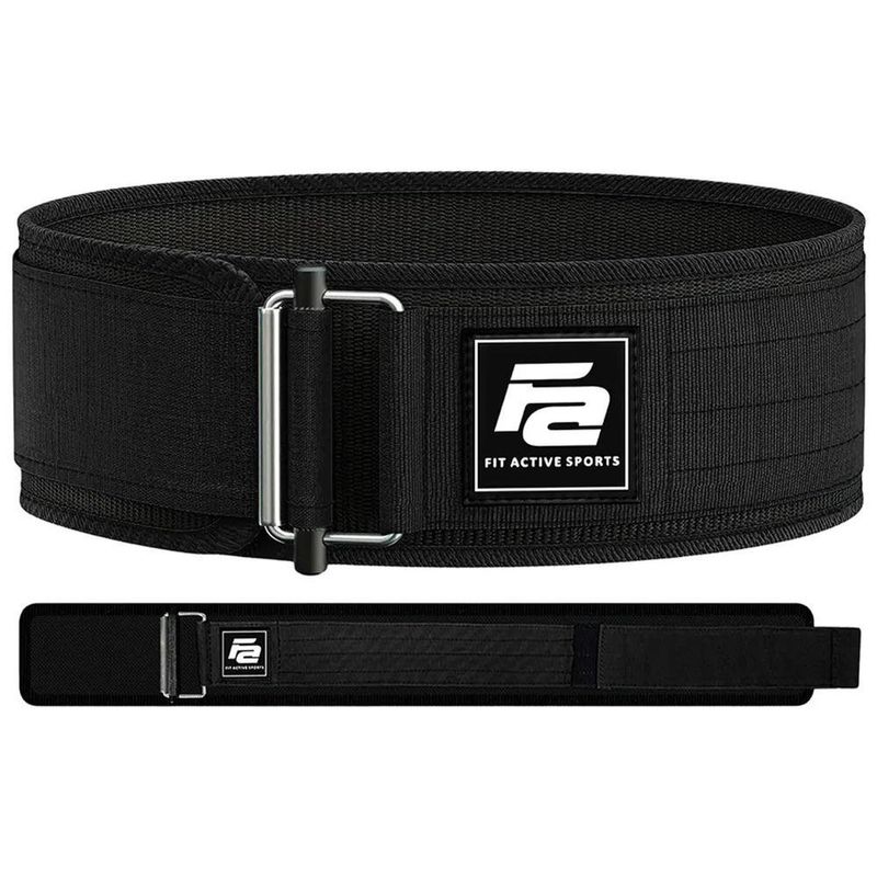 Cinturón de Levantamiento de Pesas Neo Pro de Neopreno Ajustable Talla S