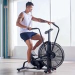 Bicicleta Air Bike para Cardio y Cross Training con Resistencia de Aire y Manillares Móviles