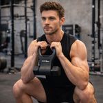 Agarre Ajustable para Mancuerna Tipo Kettlebell Color Negro