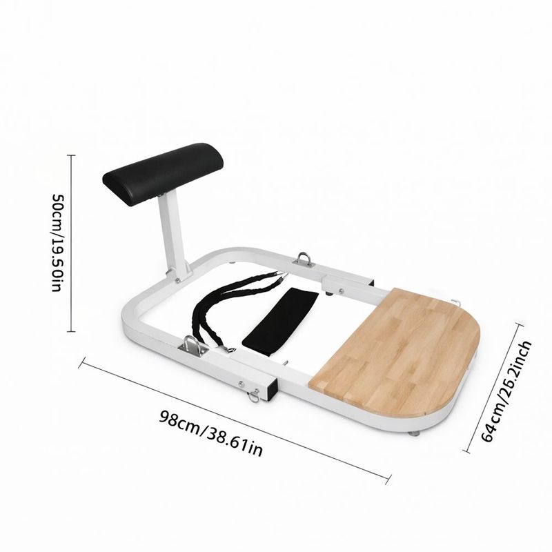 Máquina de Glúteos Plegable para Hip Thrust con Plataforma Estable