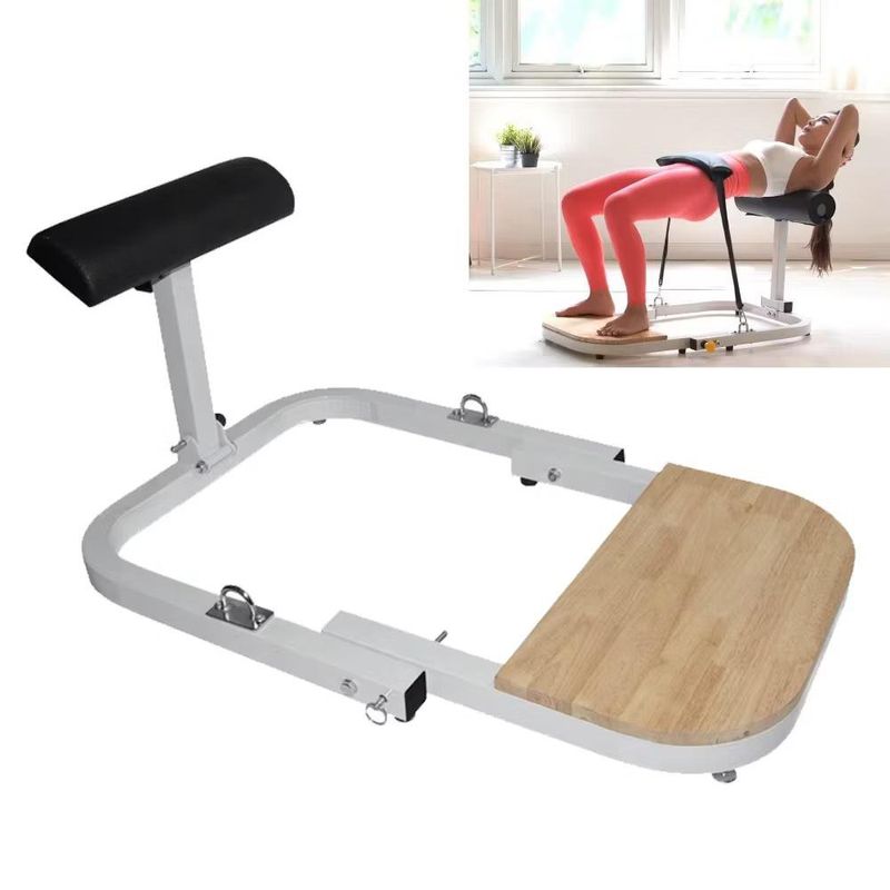 Máquina de Glúteos Plegable para Hip Thrust con Plataforma Estable