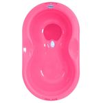Bañera para Bebé Diseño Flipper Pead Ergonómica Color Rosa