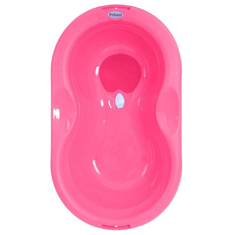 Bañera para Bebé Diseño Flipper Pead Ergonómica Color Rosa