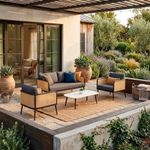 Set de 4 Piezas de Jardín Pepe 4 Gris