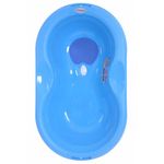 Bañera para Bebé Diseño Flipper Pead Ergonómica Color Azul