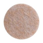 Fieltros Adhesivos Redondos de 20 Mm Color Beige 16 Pzas