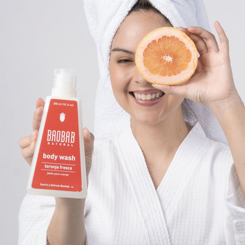 Jabón Líquido Bodywash Aroma Toronja Fresca de 300 mL