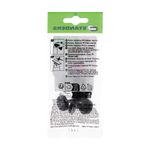 Patines Deslizantes Polipropileno Café de 20 Mm 4 Pzas