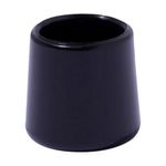 Conteras Redondas PVC Negro de 10 Mm 8 Pzas