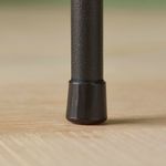 Conteras Redondas PVC Negro de 10 Mm 8 Pzas
