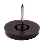 Patines Deslizantes Polipropileno Café de 22 Mm 4 Pzas