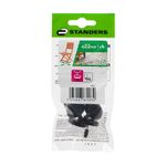 Patines Deslizantes Polipropileno Café de 22 Mm 4 Pzas