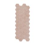 Kit Surtido de Fieltros Adhesivos Color Beige 123 Pzas