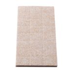 Kit Surtido de Fieltros Adhesivos Color Beige 123 Pzas
