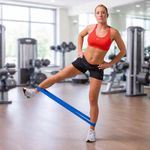 Set de 5 Bandas Elásticas de Látex para Entrenamiento Multicolor