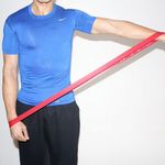 Set de 5 Bandas Elásticas de Látex para Entrenamiento Multicolor