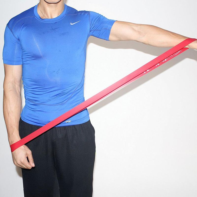 Set de 5 Bandas Elásticas de Látex para Entrenamiento Multicolor