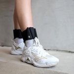 Pesas para Tobillos de Silicona Ajustables de 2 Lb para Entrenamiento Negro