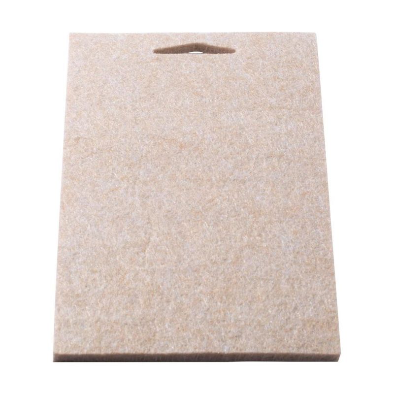 Fieltro Protector Rectangular de 100 x 200 Mm Color Beige