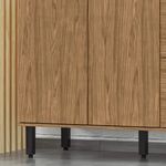 Gabinete Base Toscana Café 2 Puertas