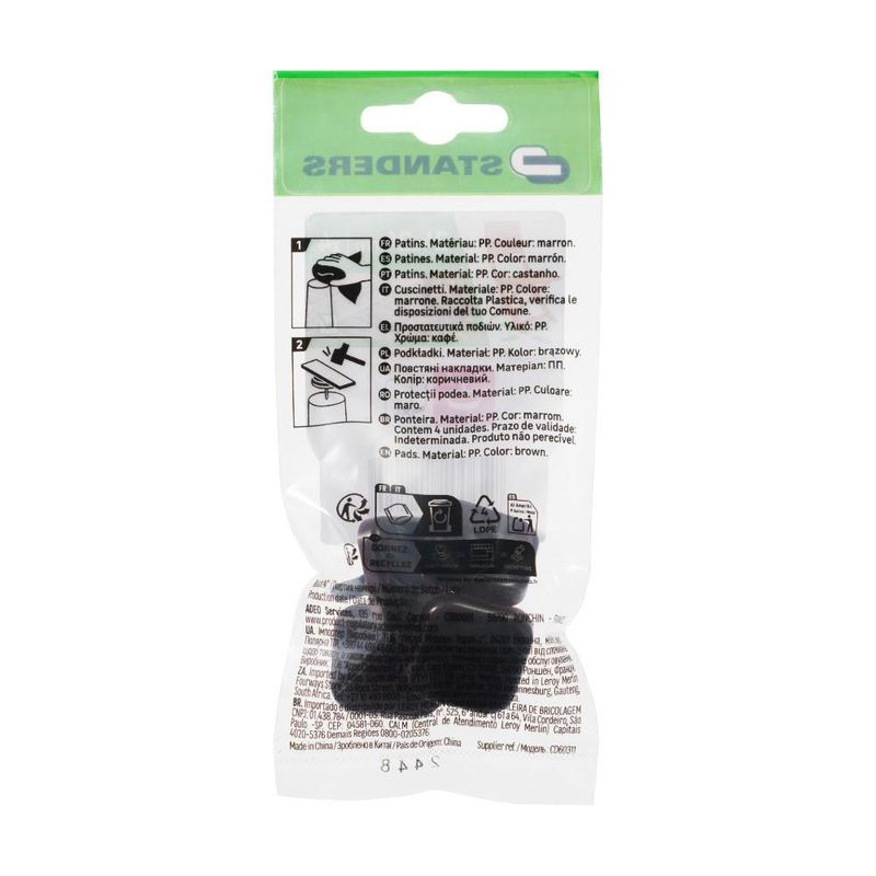 Conteras Redondas de Embutir de 17 Mm 8 Pzas