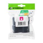 Conteras Cuadradas Plastico Negro de 23 x 23 Mm 4 Pzas
