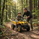 Cuatrimoto Eléctrica FX800 con Parrillas Delantera y Trasera Colores Surtidos