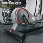 Elíptica Magnética FB-200 con 8 Niveles de Resistencia y Monitor