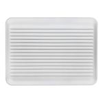 Bandeja Escurridora para Platos y Vasos para Fregadero de 43 x 32 x 1.5 cm Blanco