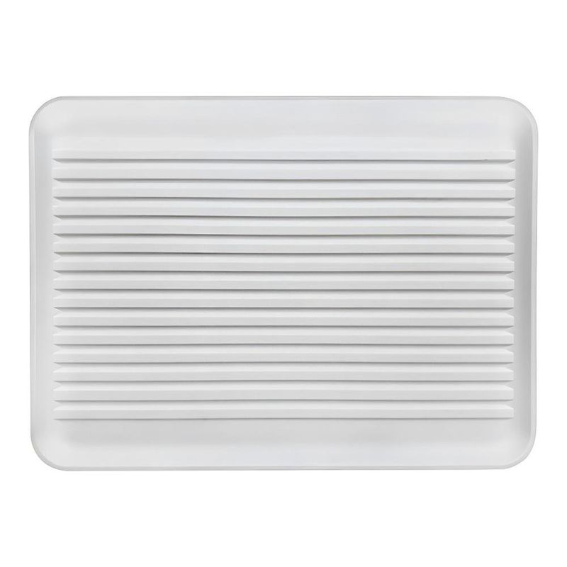 Bandeja Escurridora para Platos y Vasos para Fregadero de 43 x 32 x 1.5 cm Blanco