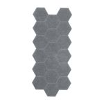 Protectores Adhesivos de Fieltro Color Gris 175 Pzas