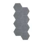 Protectores Adhesivos de Fieltro Color Gris 175 Pzas