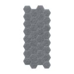 Protectores Adhesivos de Fieltro Color Gris 175 Pzas