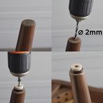 Patines de Fieltro con Tornillo para Muebles 28 mm Color Beige 4 Pzas