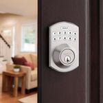 Cerrojo Electrónico con Teclado Color Níquel Satinado