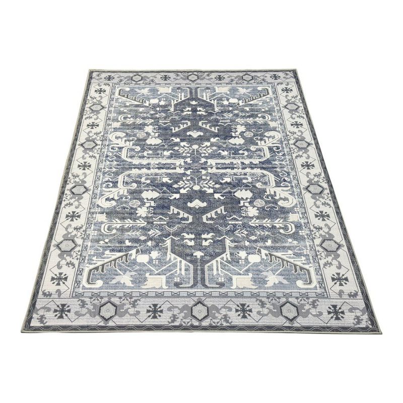 Alfombra de Área Lavable de 122 x 183 Cm Diseños Surtidos