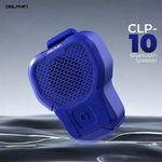 Bocina Bluetooth Dolphin CLP-10 Portátil Magnética IPX6 con Micrófono Color Azul