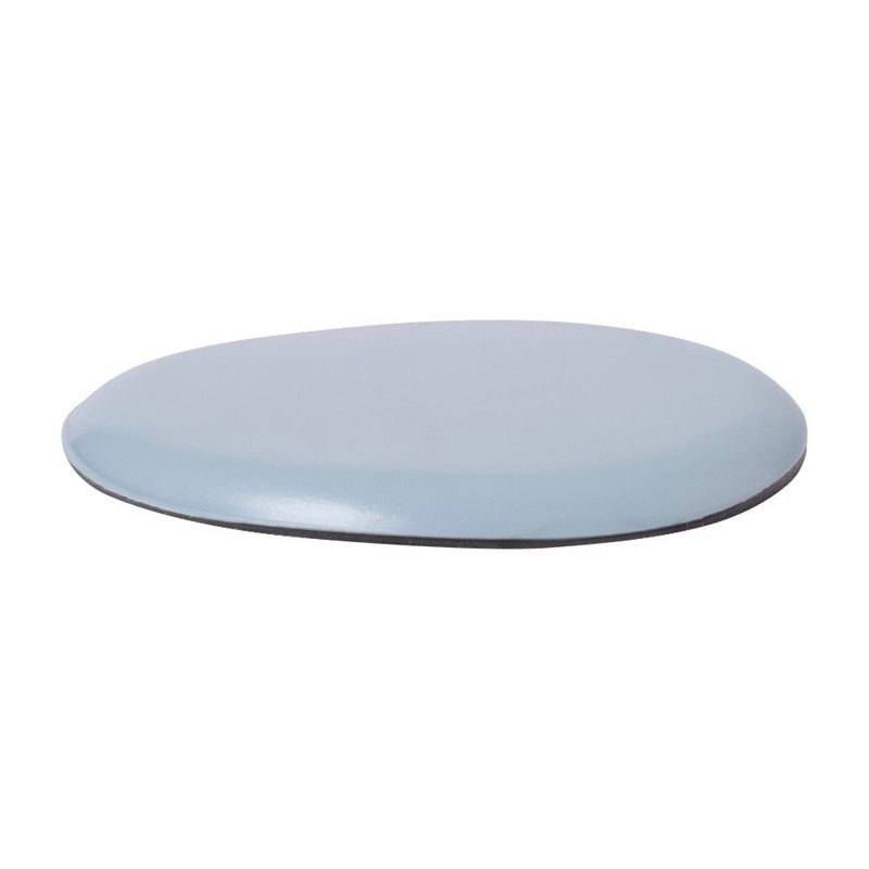 Deslizadores Redondos PTFE para Muebles 80 mm Color Gris 4 Pzas