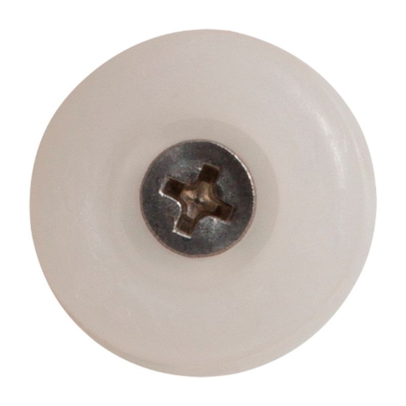 Patines Redondos con Tornillo para Muebles 22 mm 4 Pzas