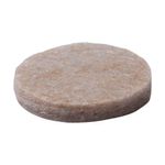Fieltros Adhesivos Redondos para Muebles 22 mm Color Beige 16 Pzas