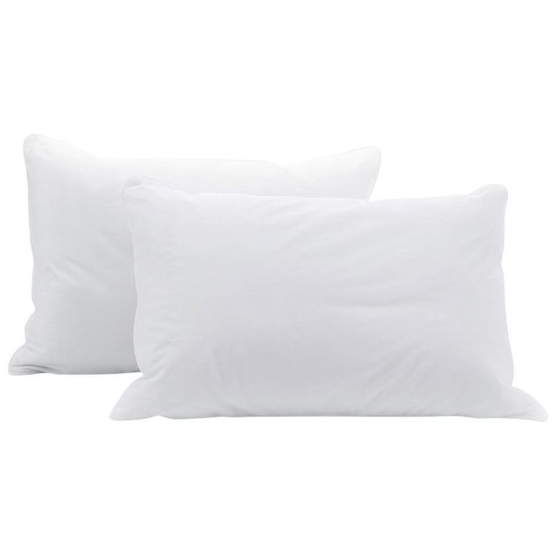 Set de 2 Almohadas Alternative Down Tamaño Estándar 50 x 70 cm Firmeza Alta