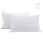 Set de 2 Almohadas Alternative Down Tamaño Estándar 50 x 70 cm Firmeza Alta