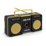 Radio Bluetooth Portátil RTX20 Color Amarillo con Negro