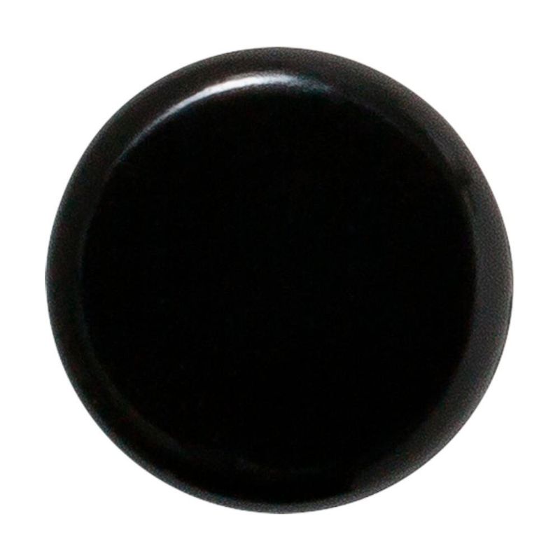 Tacos Redondos de PVC para Muebles 14 mm Color Negro 4 Pzas